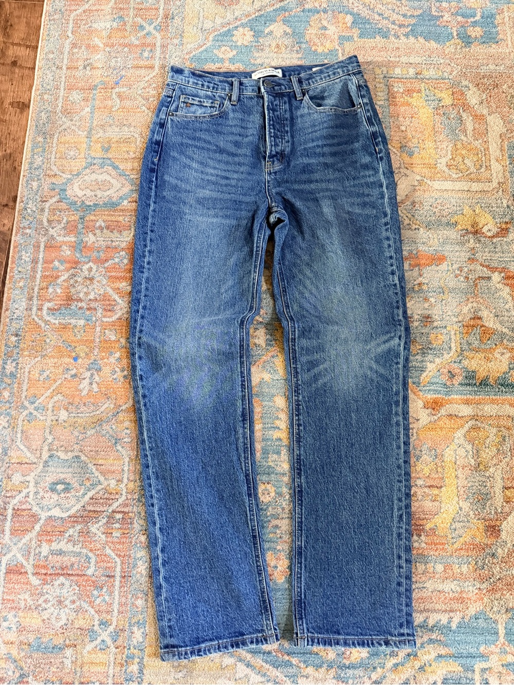Scotch & Soda The Sky Jeans Women’s 8/29 Medium Wash Button Fly Straight Leg
